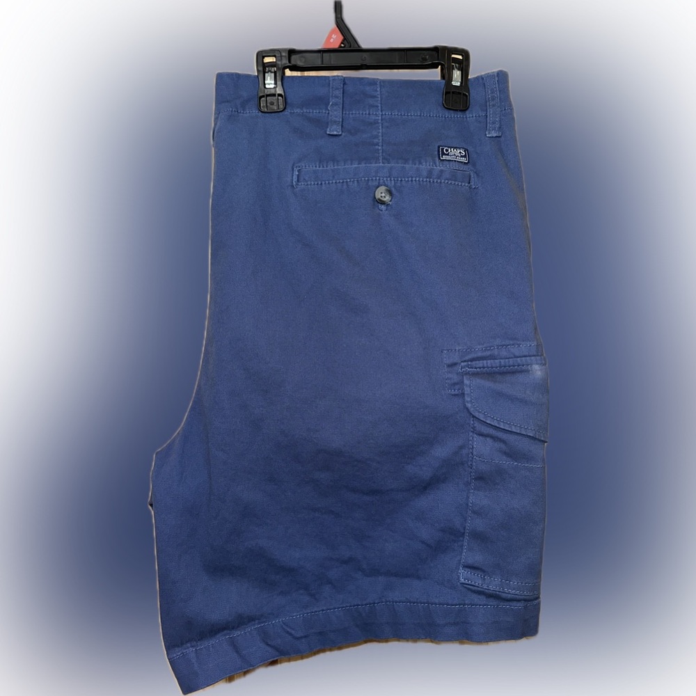Chaps Men's Navy Cargo Shorts